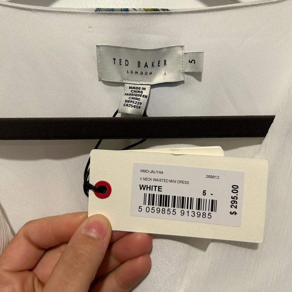 Ted Baker London Jaliyaa Dress Sz 12 - Picture 7 of 7